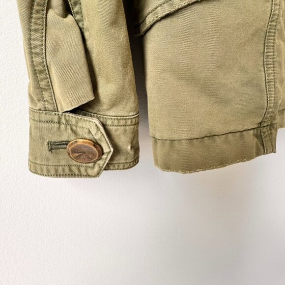 Zadig & Voltaire Kayak Green Utility Military Jacket - Picture 6 of 10